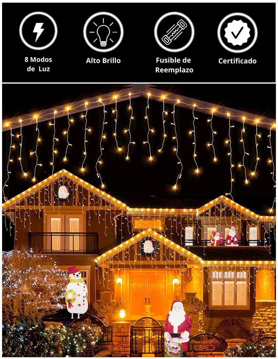 Set luces led con 1000 focos 2