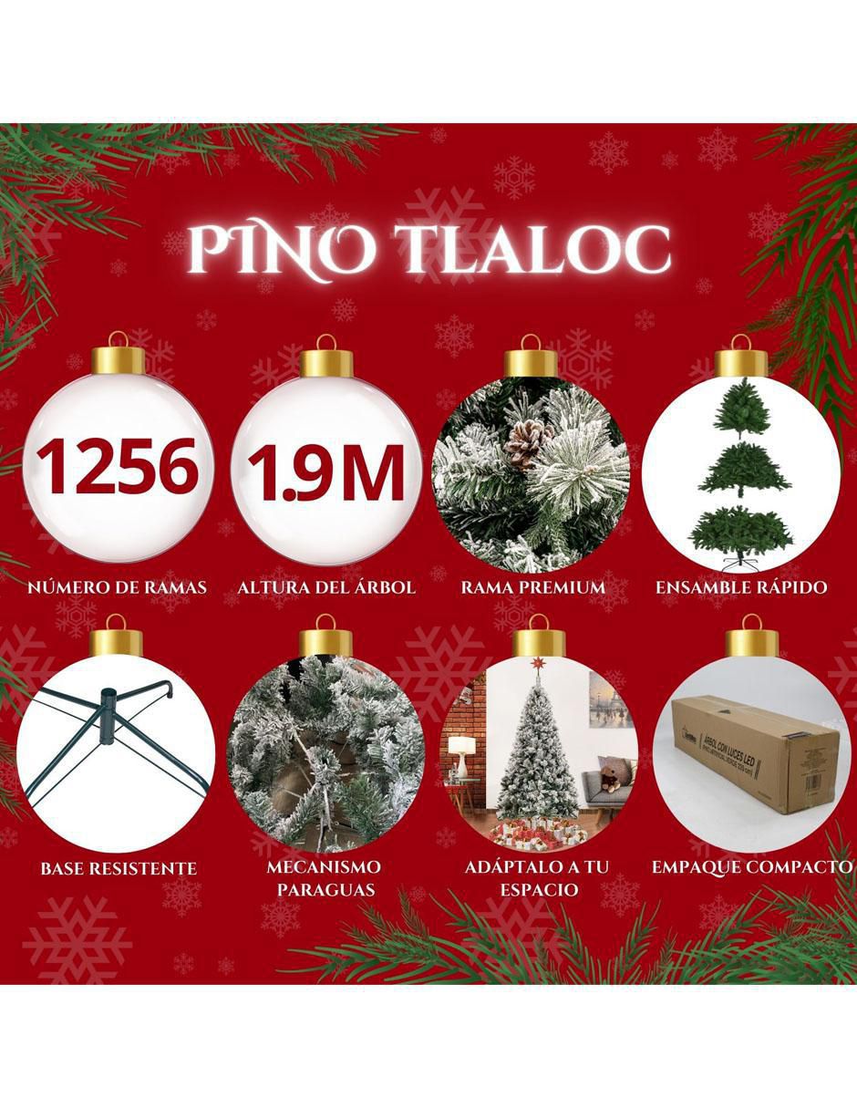 Árbol de navidad de plástico 2