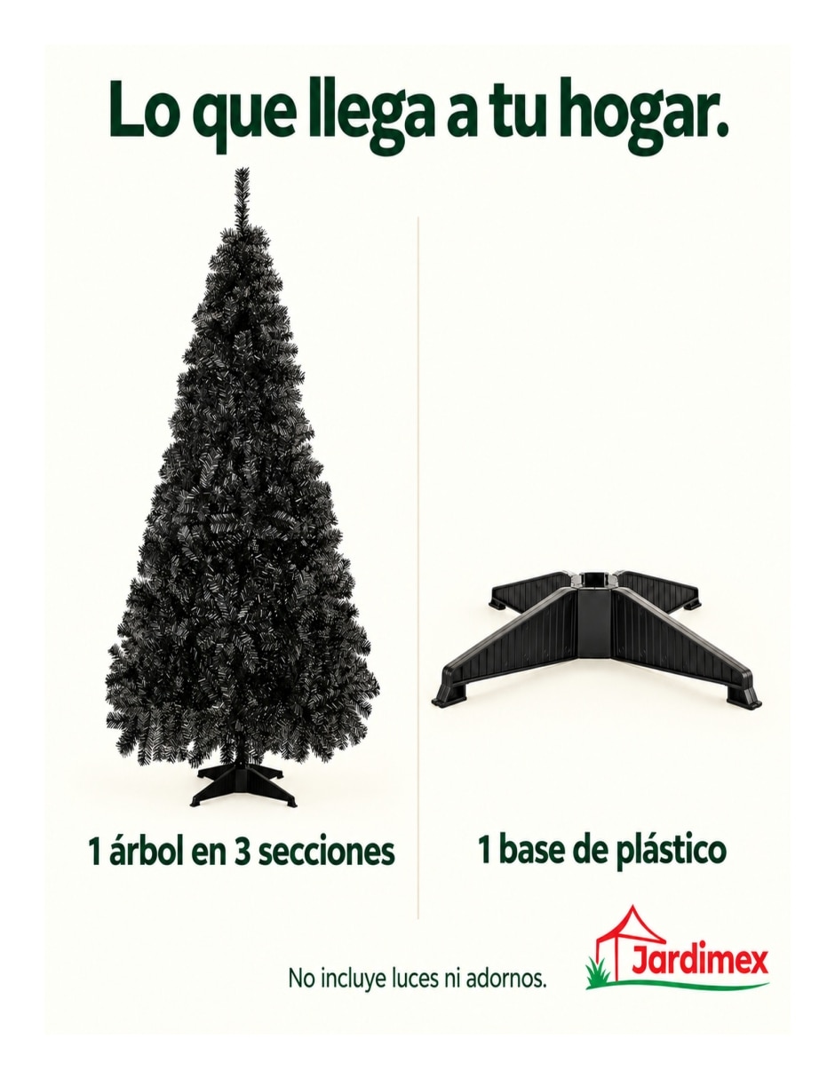 Árbol de navidad de plástico 5