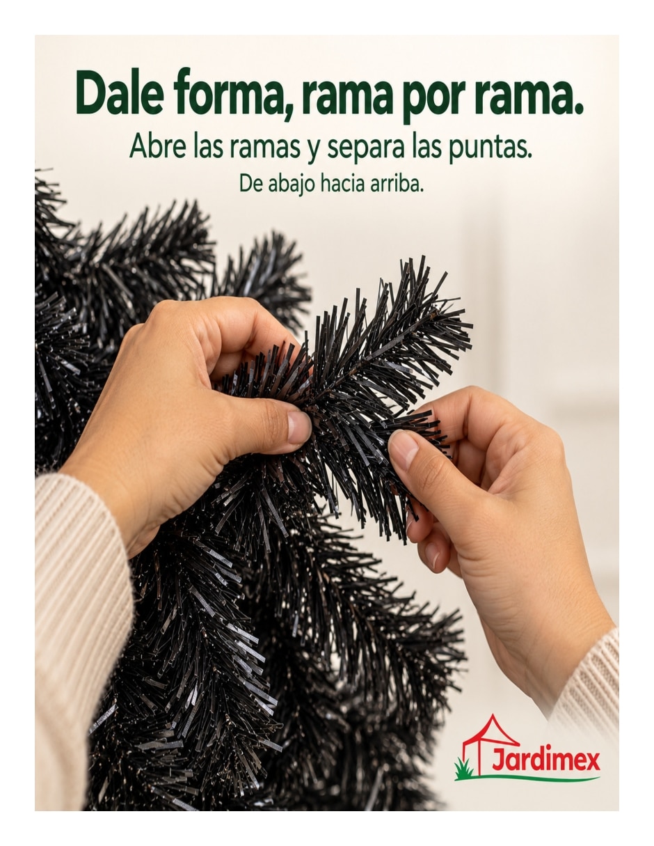 Árbol de navidad de plástico 6