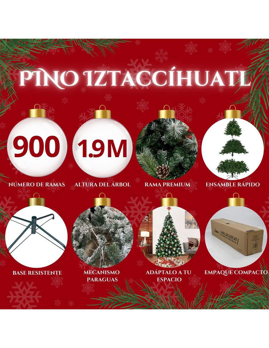 Árbol de navidad de plástico 2