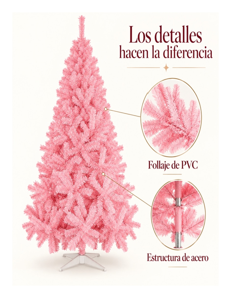 Árbol de navidad de plástico 7