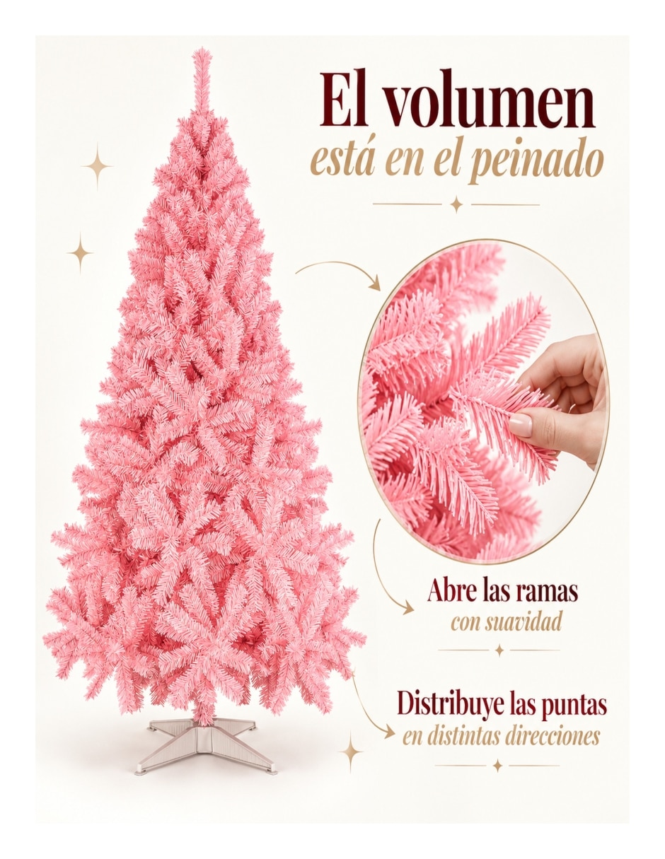 Árbol de navidad de plástico 8