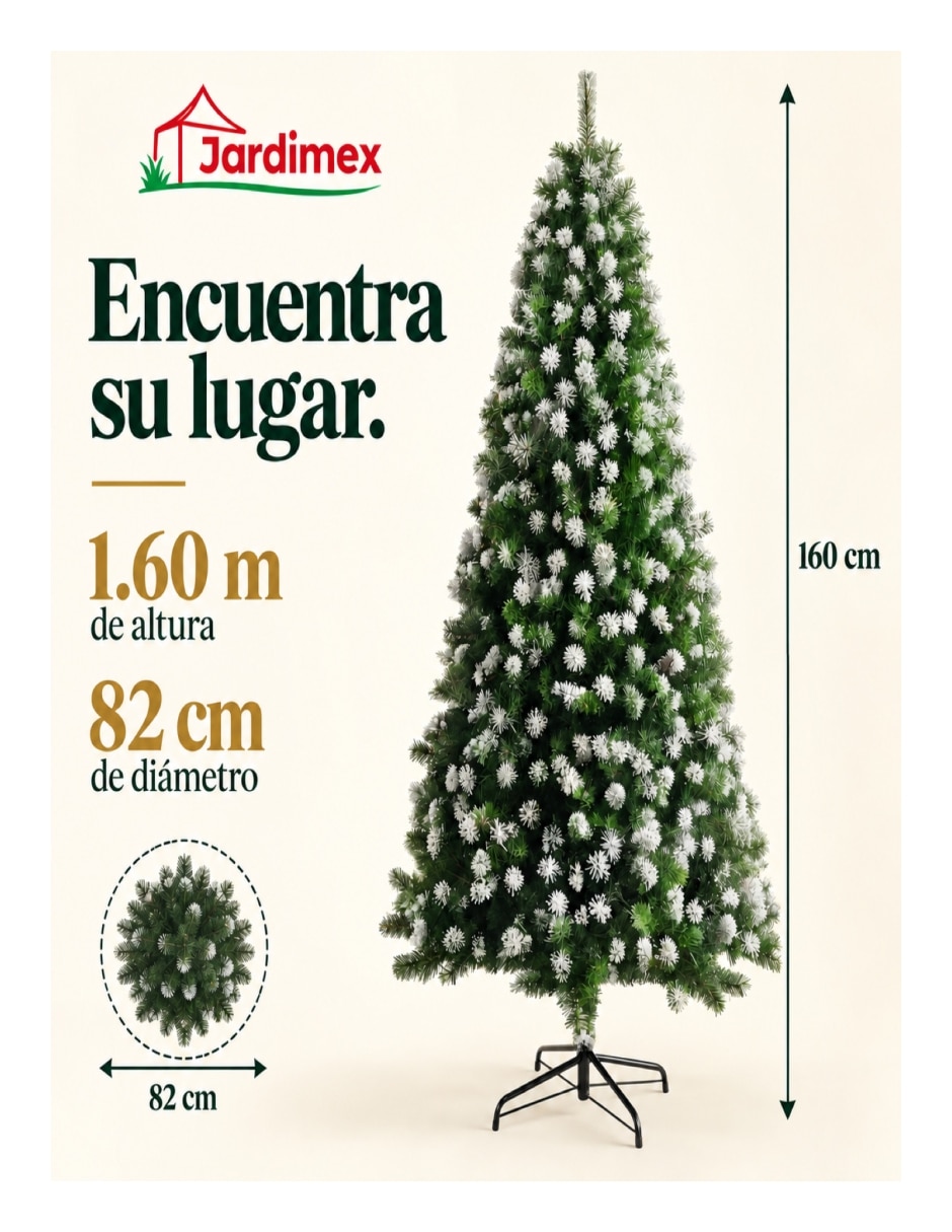 Árbol de navidad de plástico 8