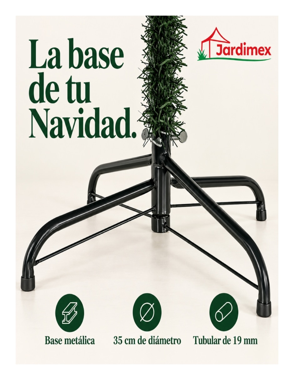 Árbol de navidad de plástico 4