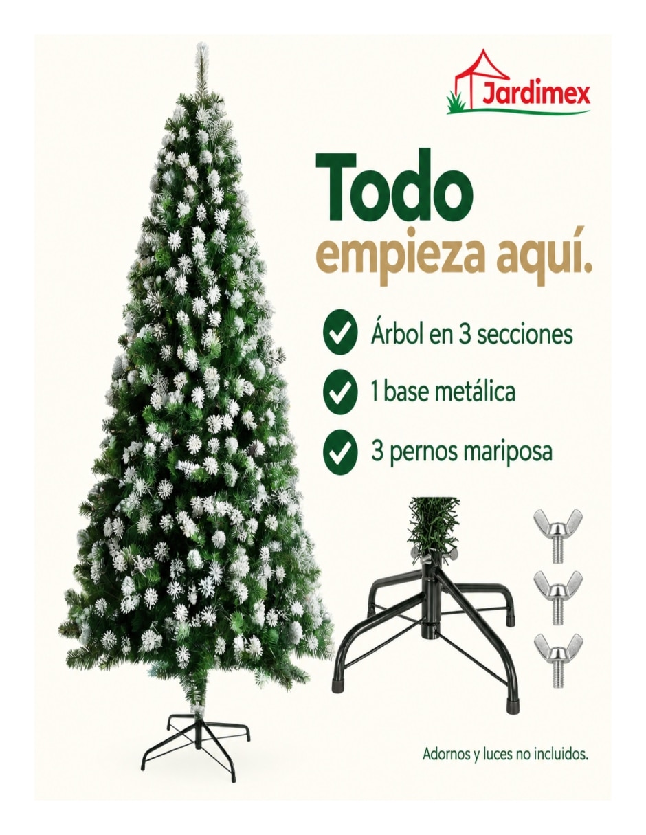 Árbol de navidad de plástico 5