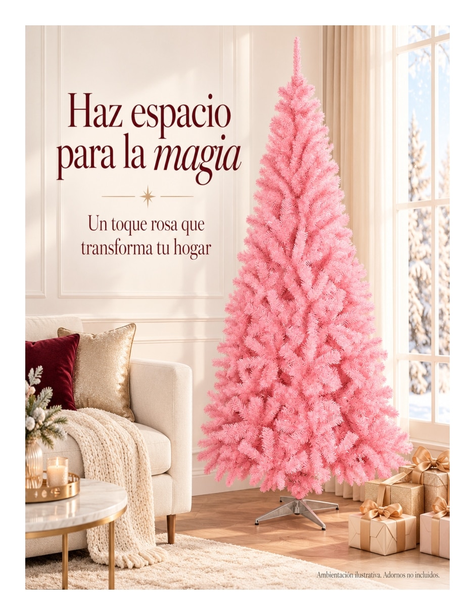 Árbol de navidad de plástico
