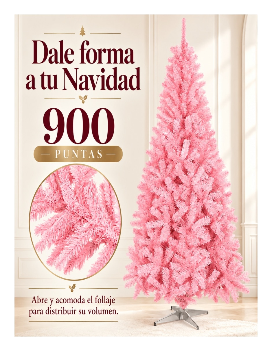 Árbol de navidad de plástico