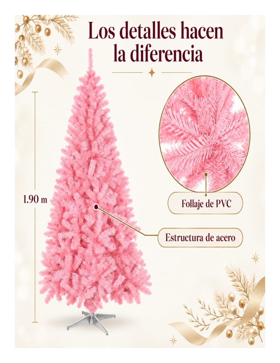 Árbol de navidad de plástico 4
