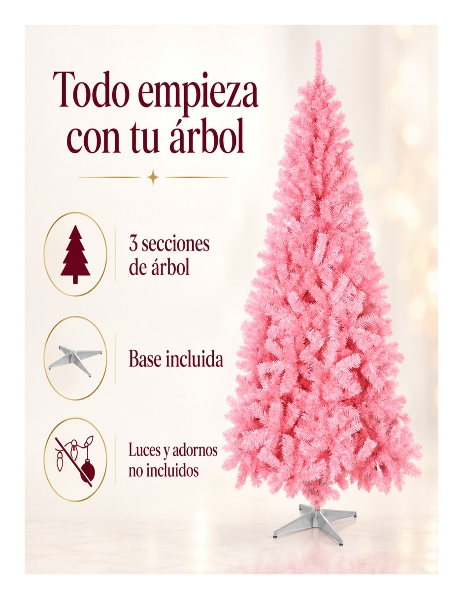Árbol de navidad de plástico 6