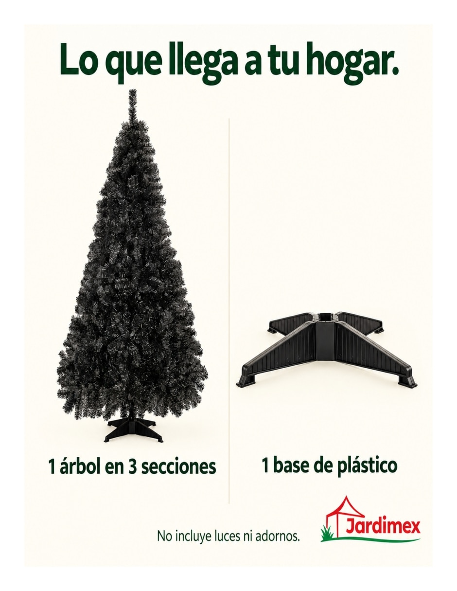 Árbol de navidad de plástico 2