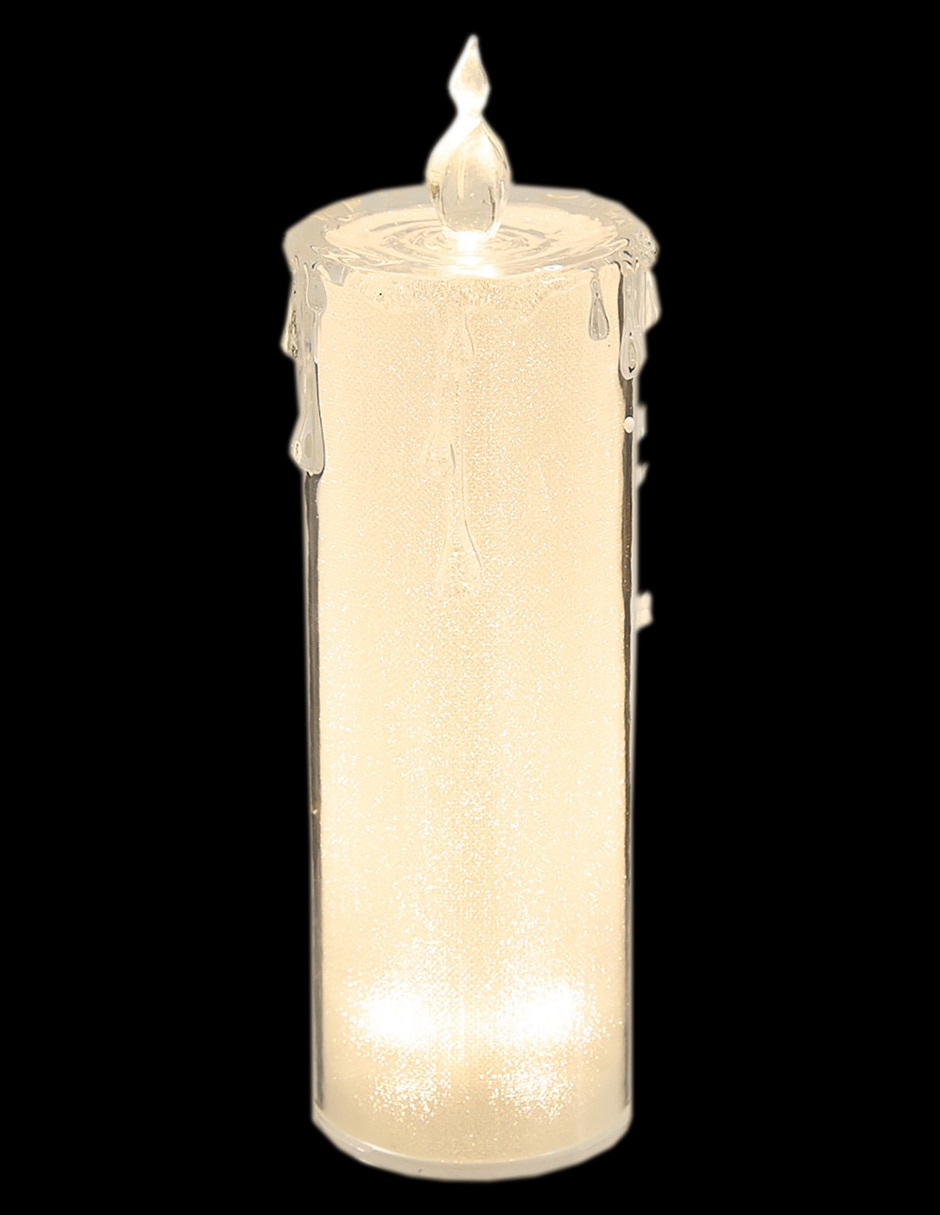 VELA ACRILICO LUZ CALIDA 4