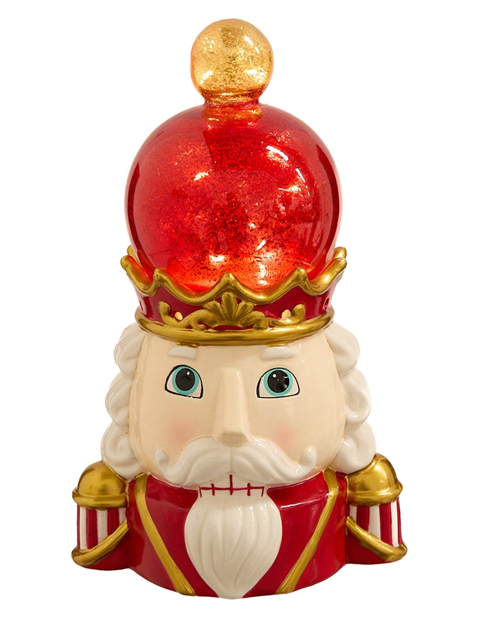 Figura decorativa de cascanueces de cerámica 6