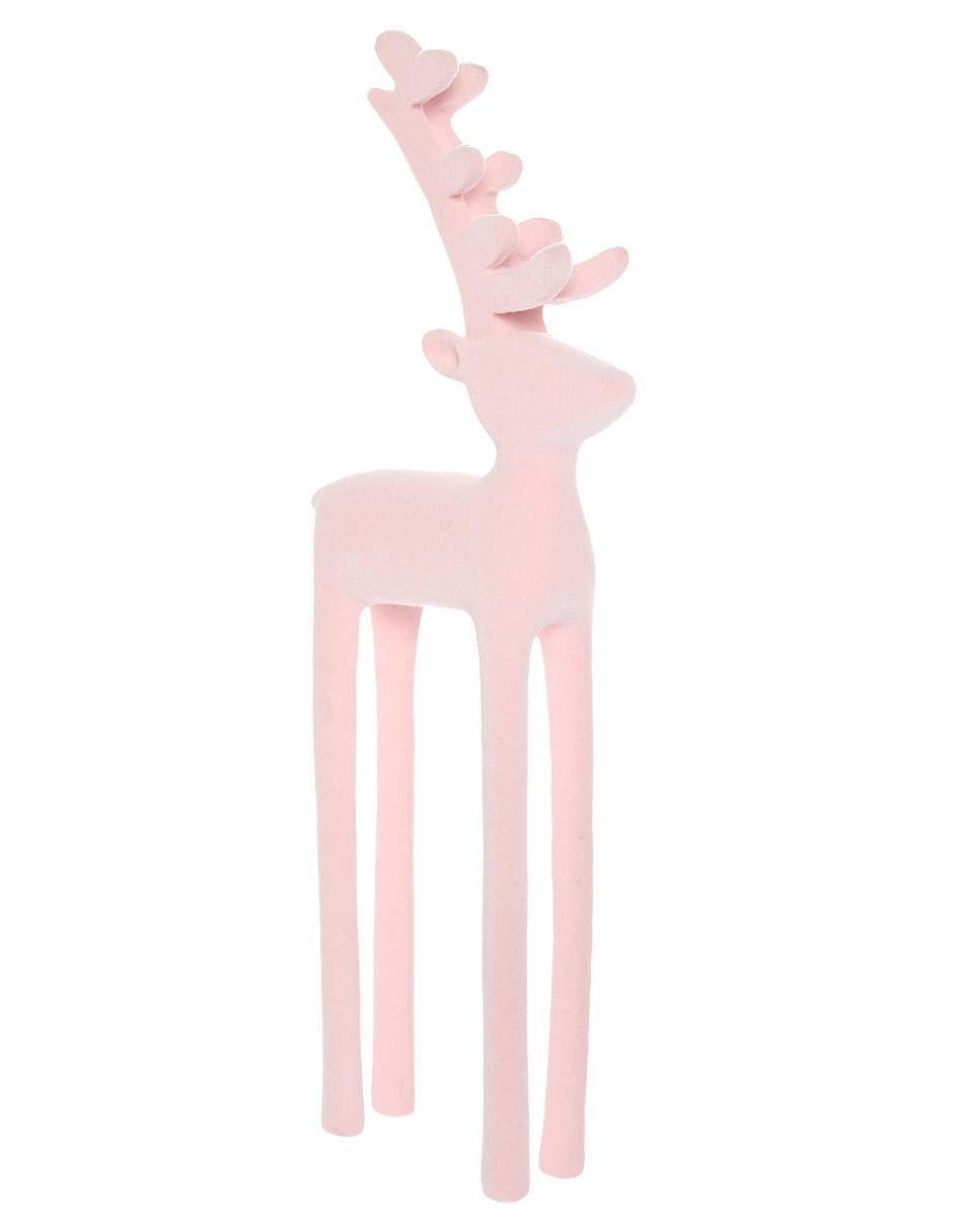 Figura decorativa de reno Rosa