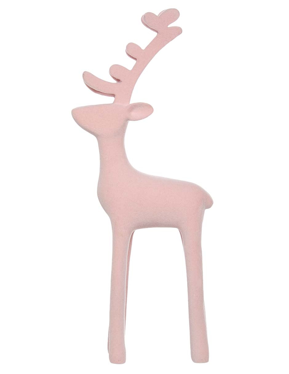 Figura decorativa de reno Rosa 3