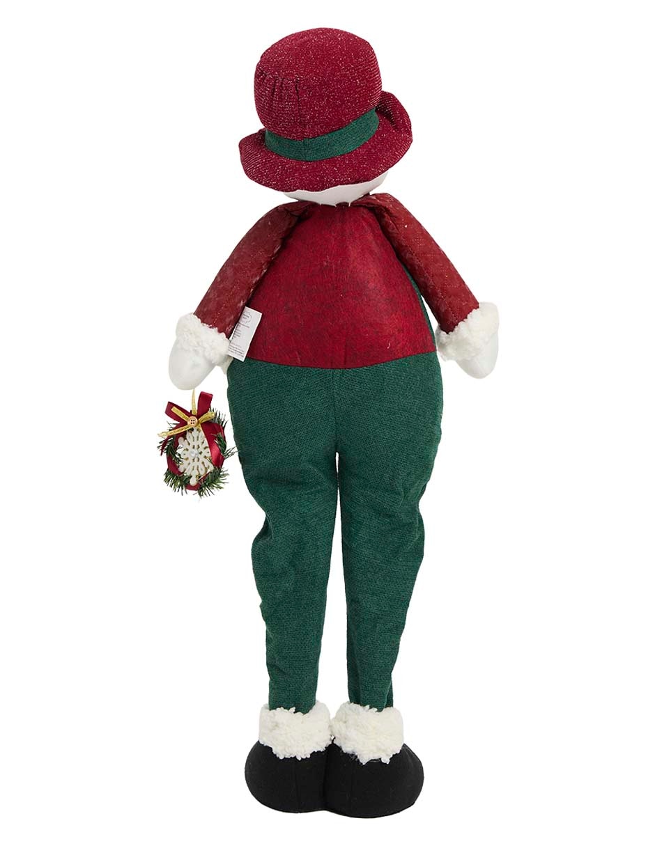 Figura de tela Navidad Roja 3