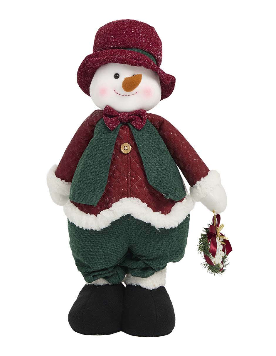 Figura de tela Navidad Roja 4