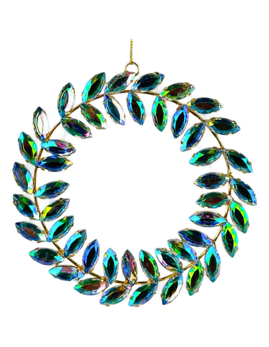 Ornamento Navidad corona 1