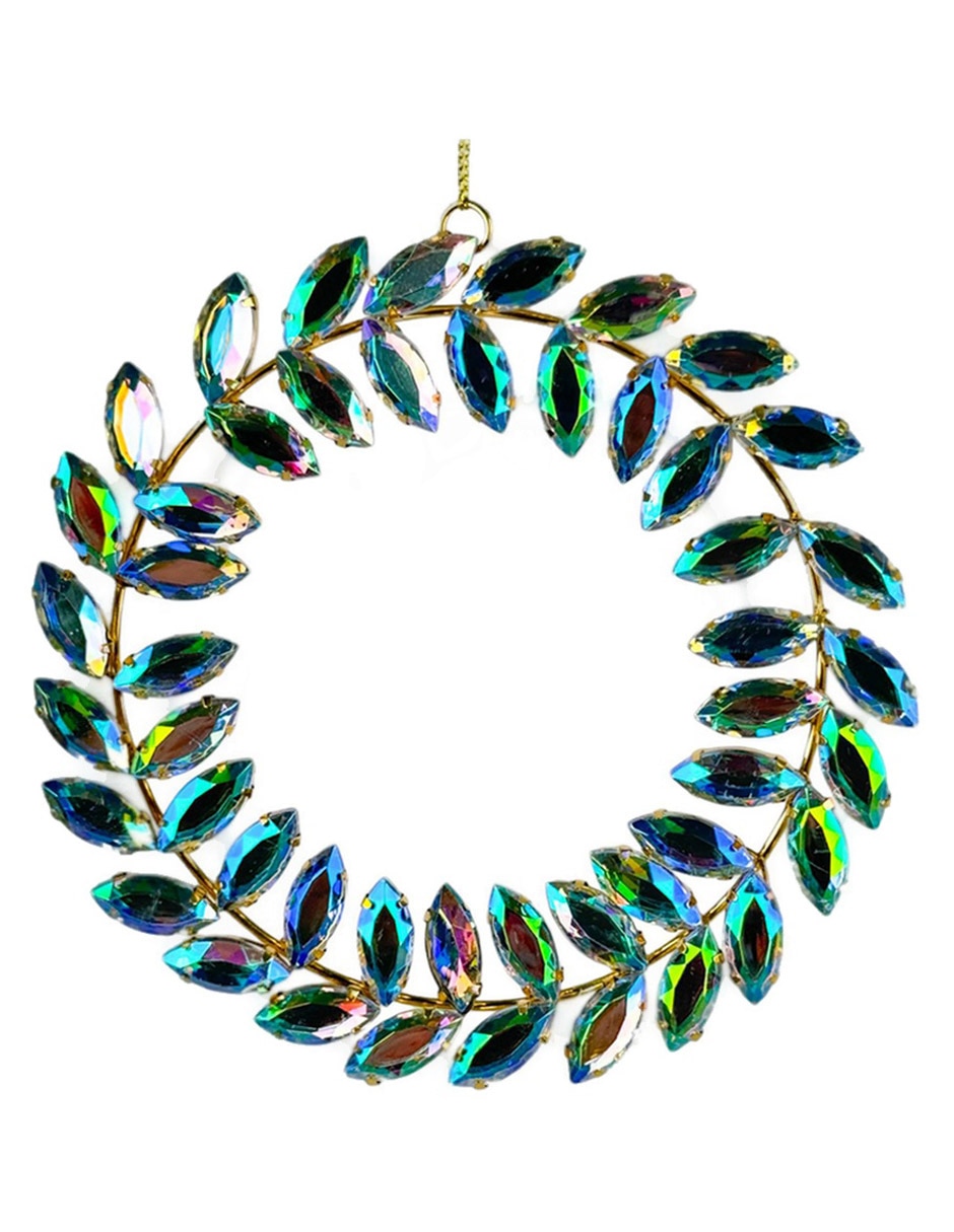Ornamento Navidad corona 2