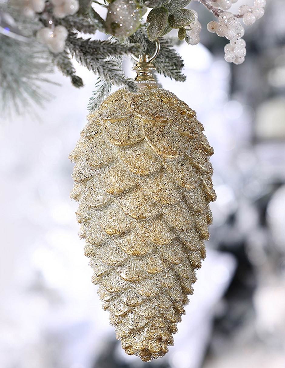 Ornamento Navidad piña 2