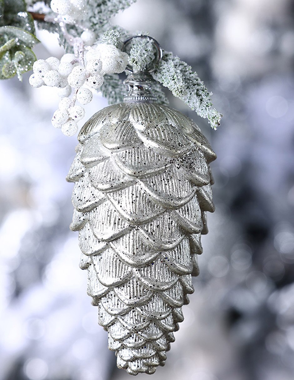 Ornamento Navidad piña 2