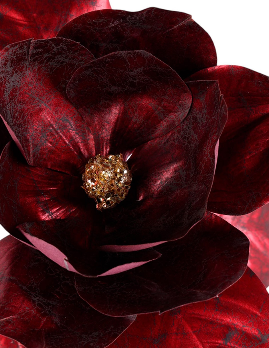 Ornamento Navidad nochebuena Exquisite Champagne 2
