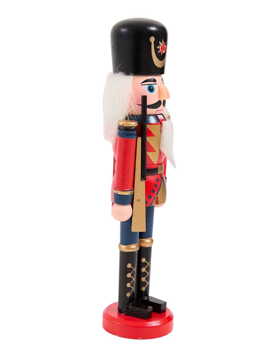 Figura decorativa navideña de madera 2