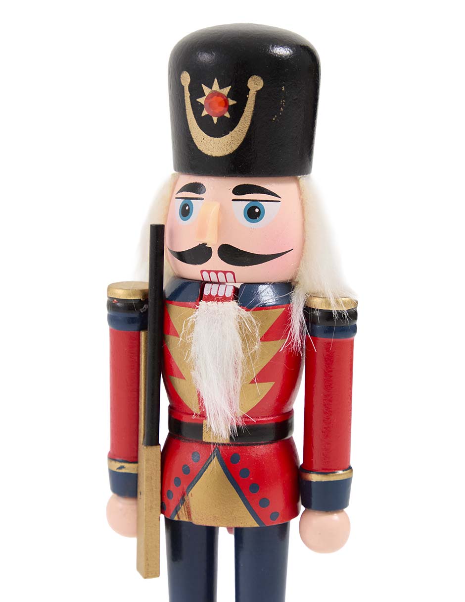 Figura decorativa navideña de madera 4