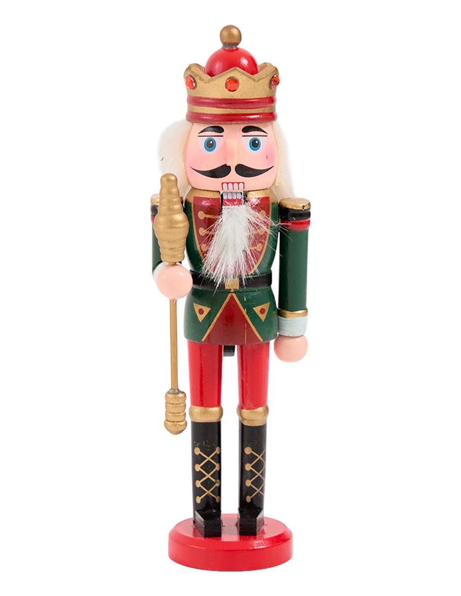 Figura decorativa navideña de madera