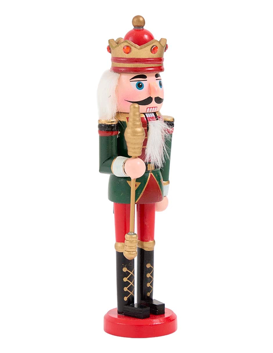 Figura decorativa navideña de madera 2