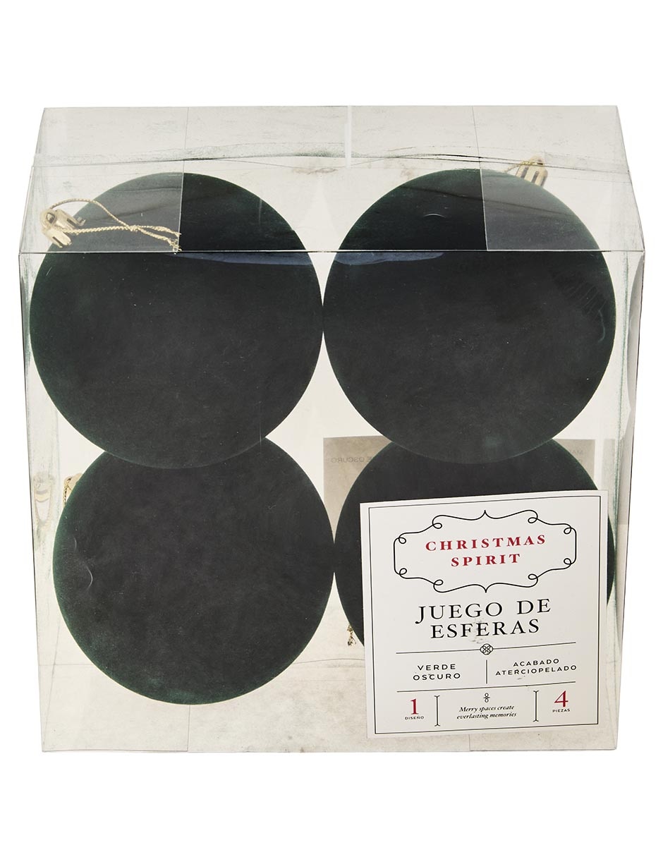 Set de esfera navideña con 4 piezas Set de esfera navideña con 4 piezas