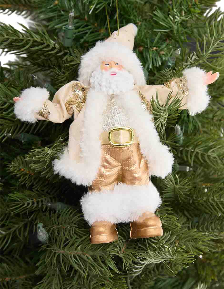 Ornamento Navidad santa claus 4