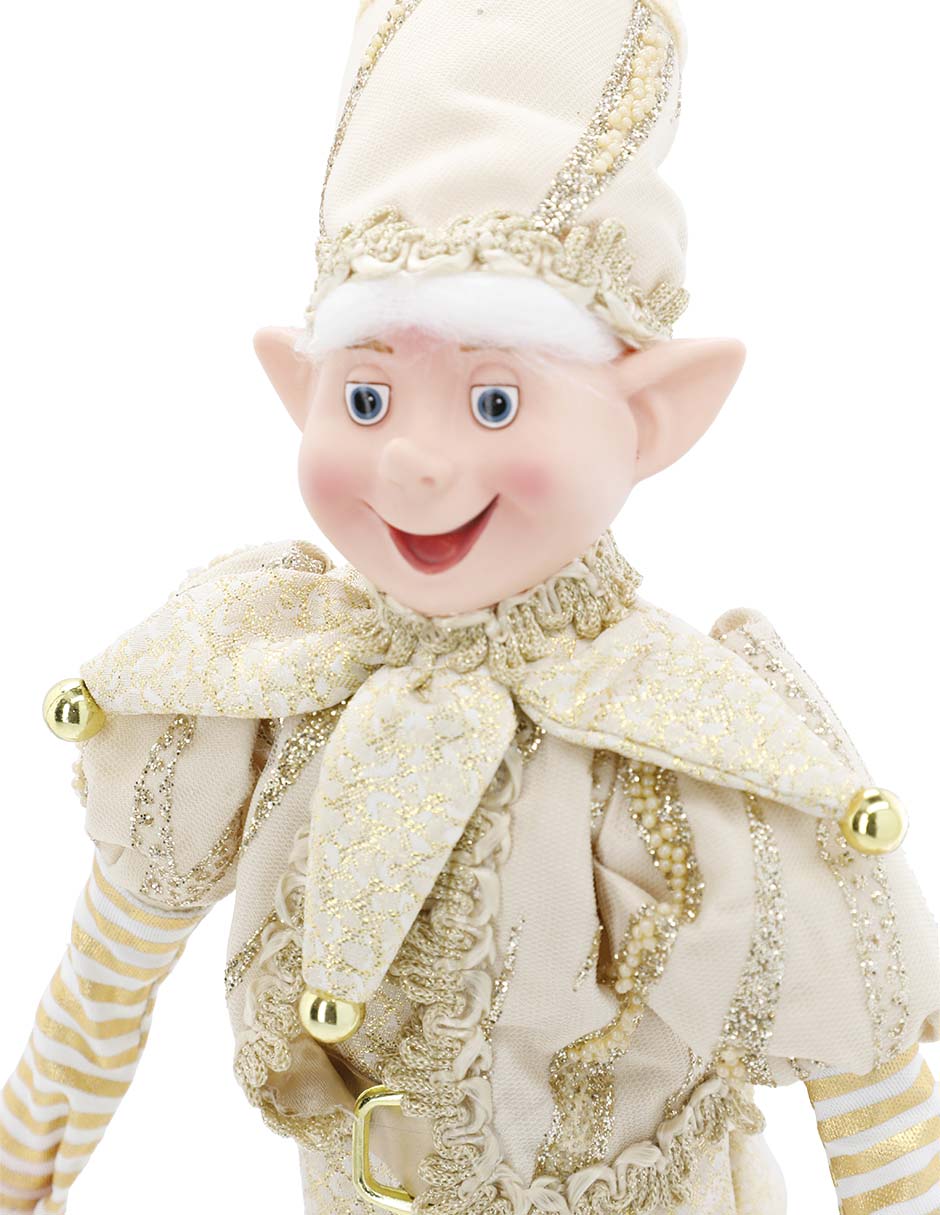 Ornamento Navidad elfo 4