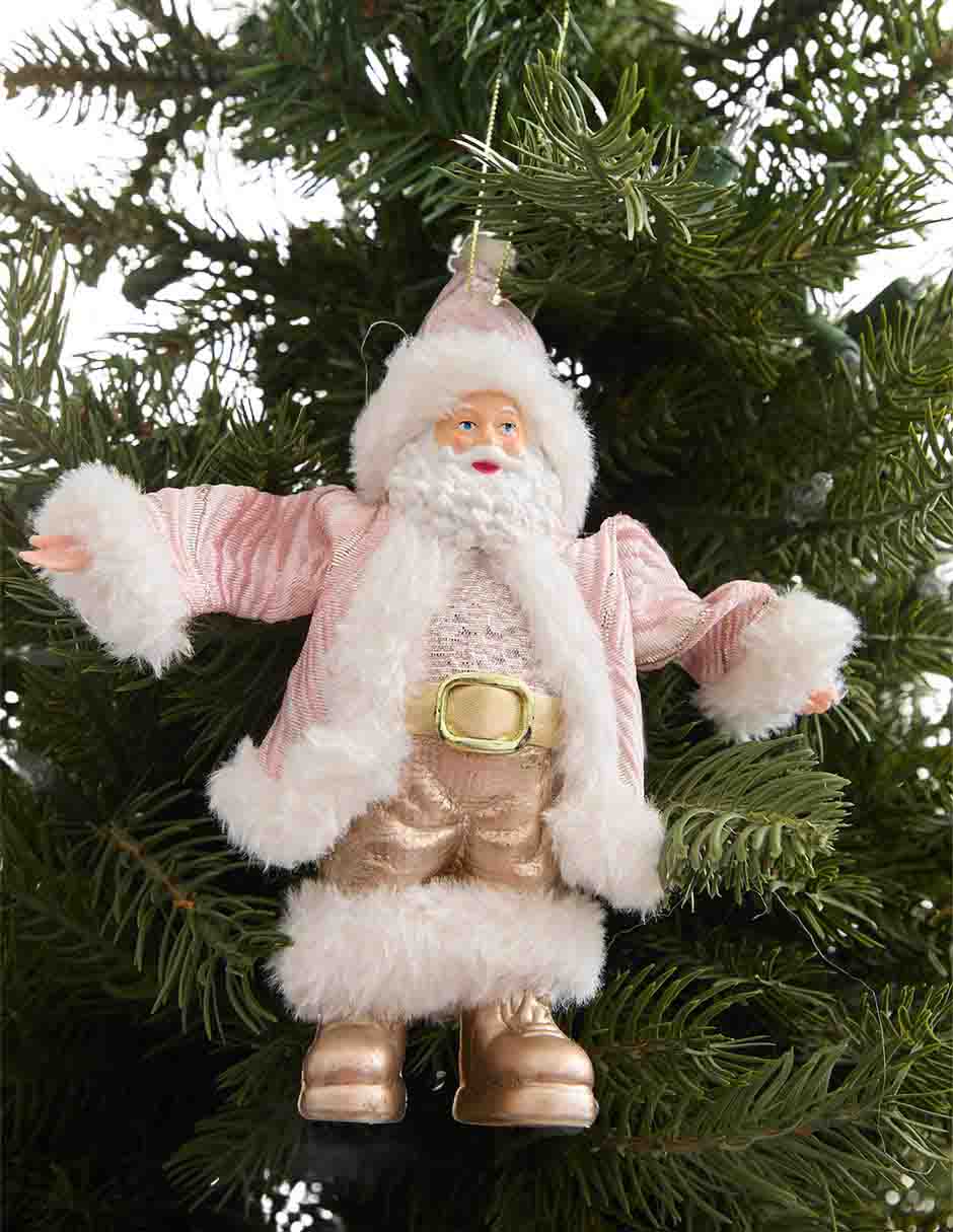 Ornamento Navidad santa claus 4