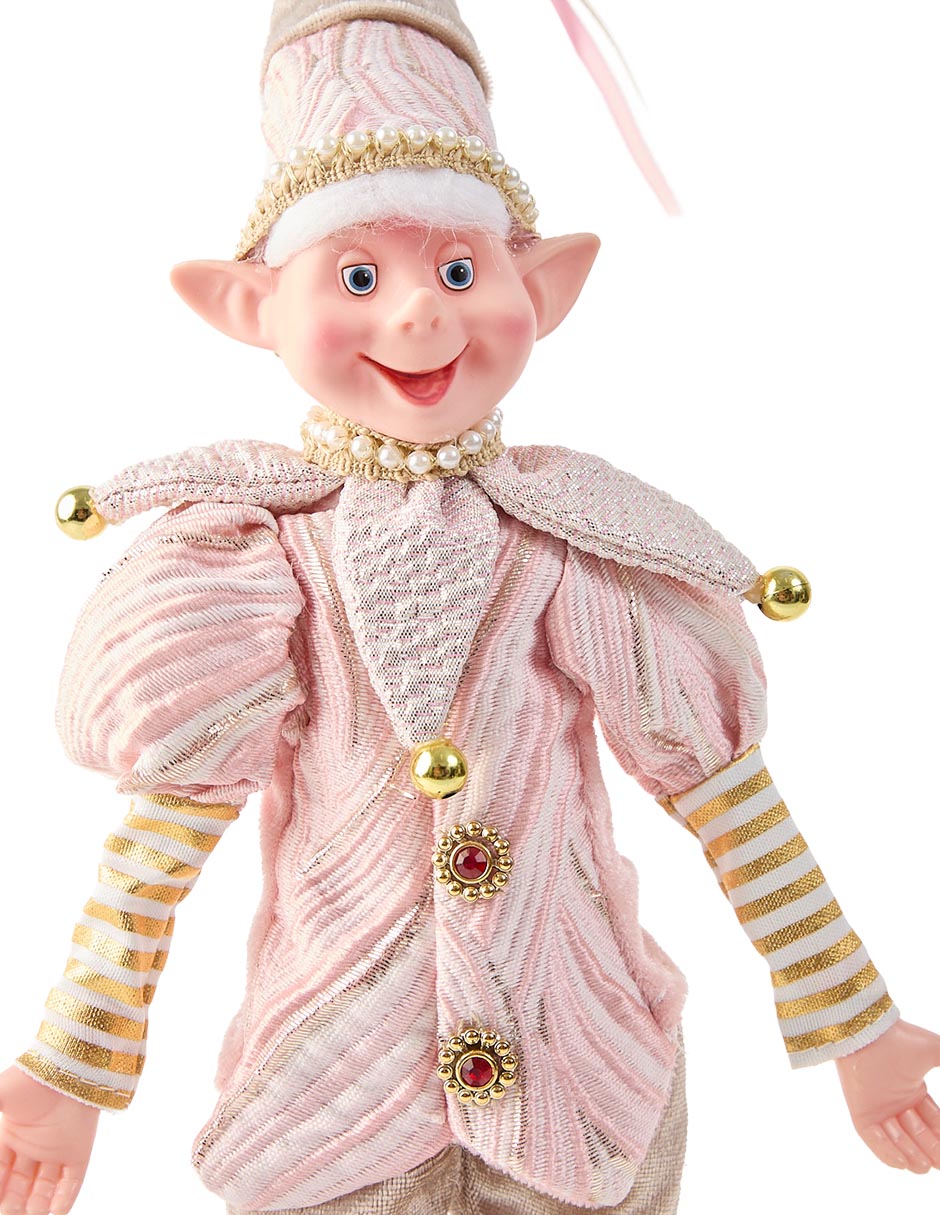 Ornamento Navidad elfo 3