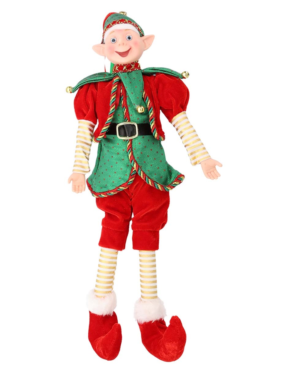 Ornamento Navidad elfo