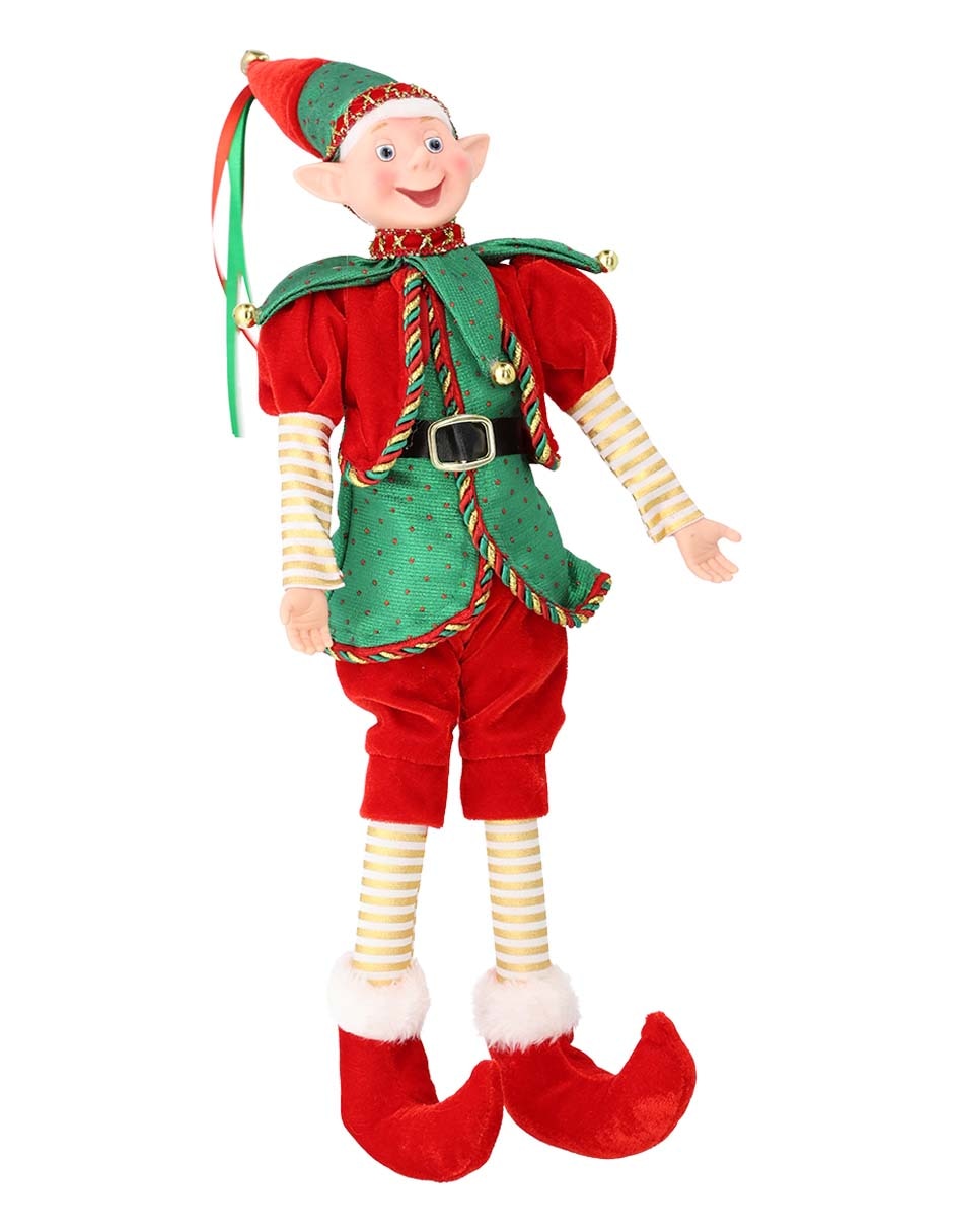 Ornamento Navidad elfo 2