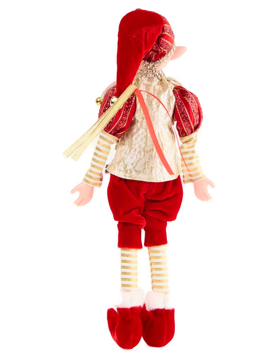 Ornamento Navidad elfo 3