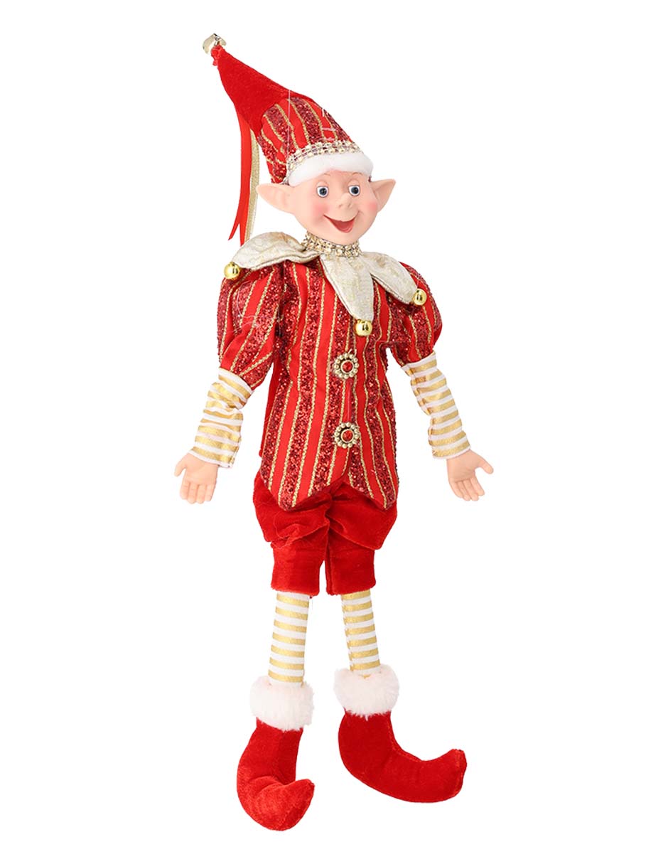 Ornamento Navidad duende 2