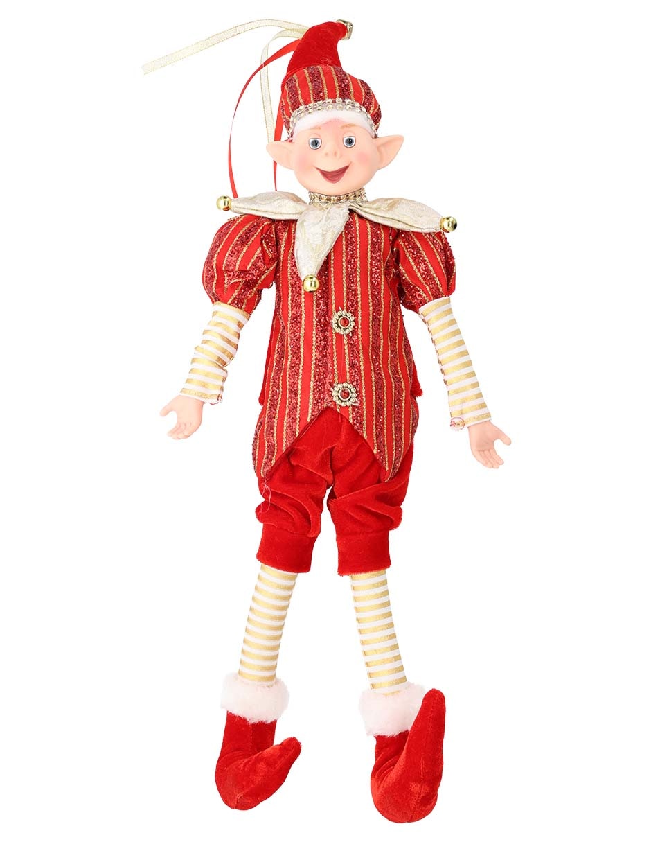 Ornamento Navidad duende