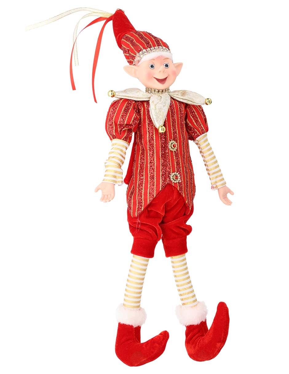 Ornamento Navidad duende 2