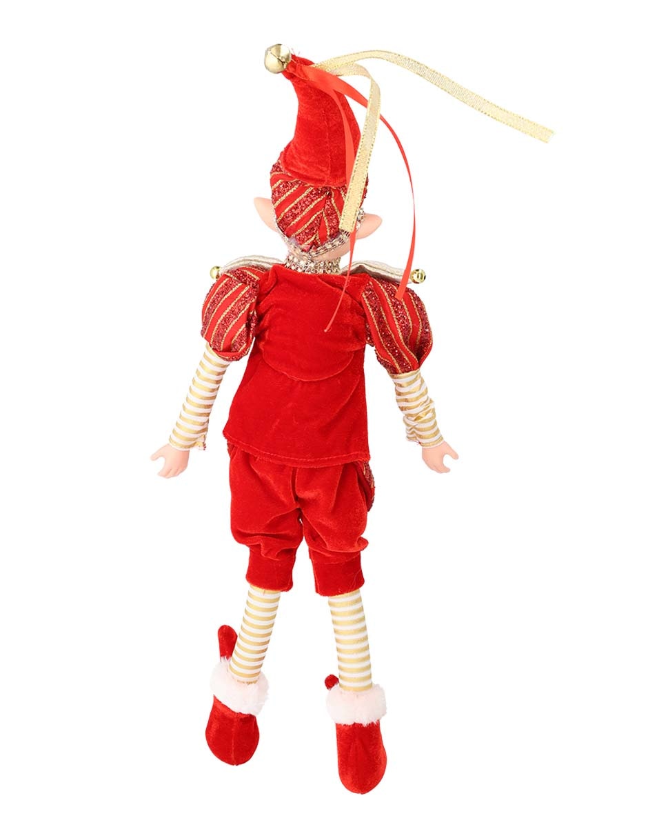 Ornamento Navidad duende 3