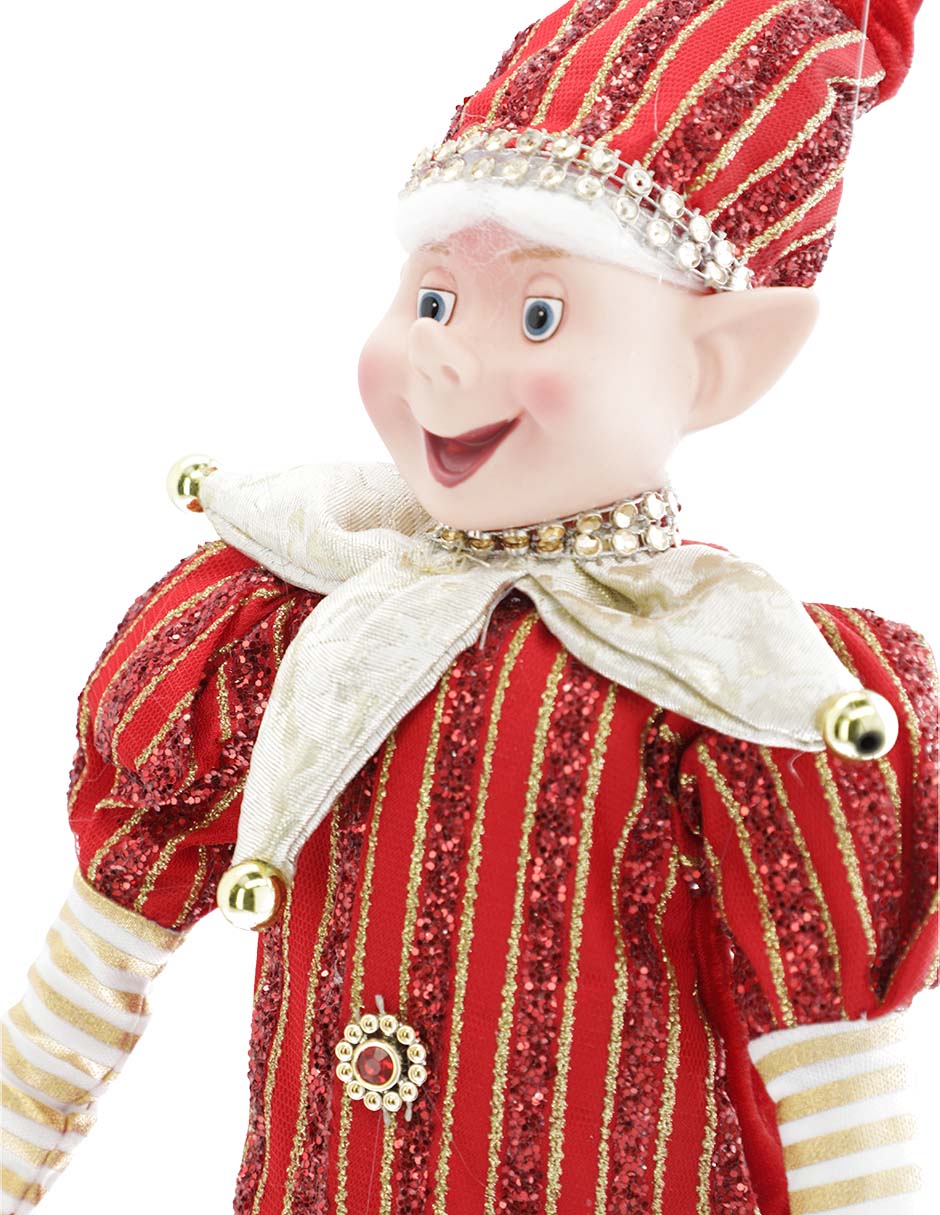 Ornamento Navidad duende 4