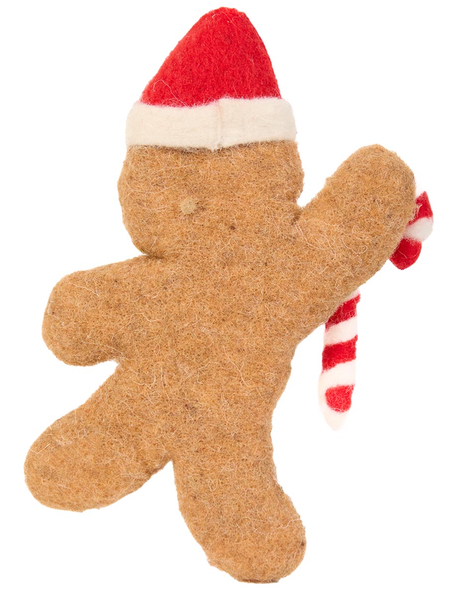 Ornamento Navidad galleta de jengibre Roja 2