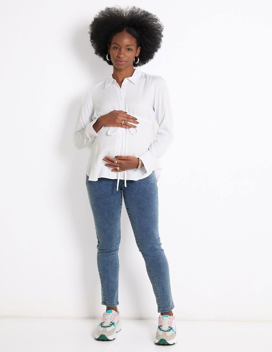Blusa maternidad manga larga 6