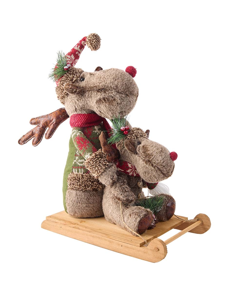 Figura decorativa de trineo
