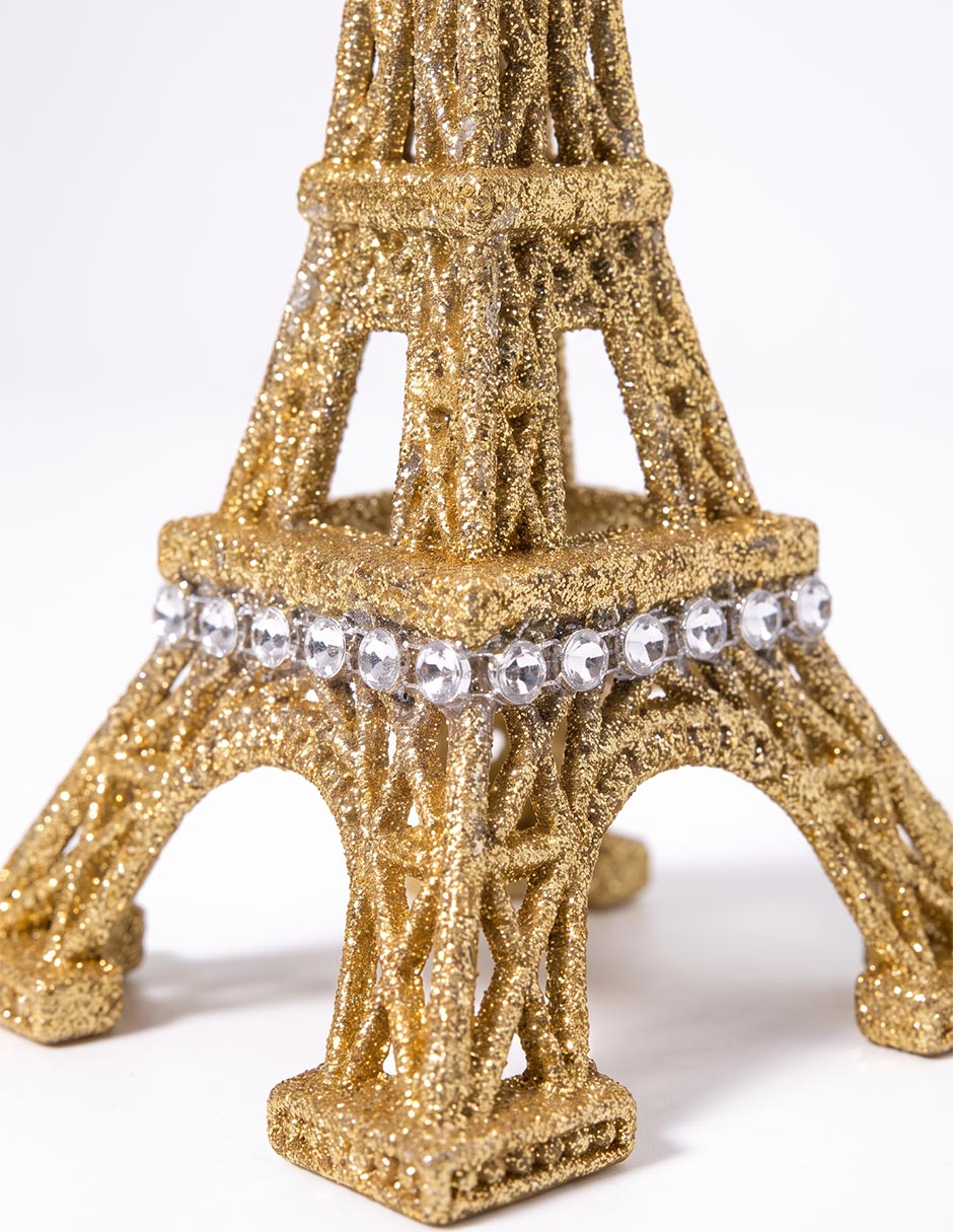 Ornamento navideño Torre eiffel 4