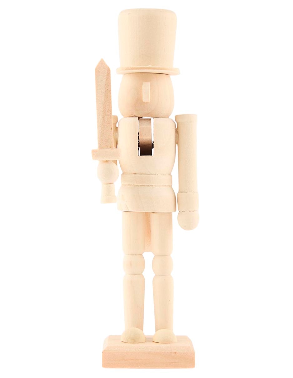 Figura decorativa Cascanueces de madera 2