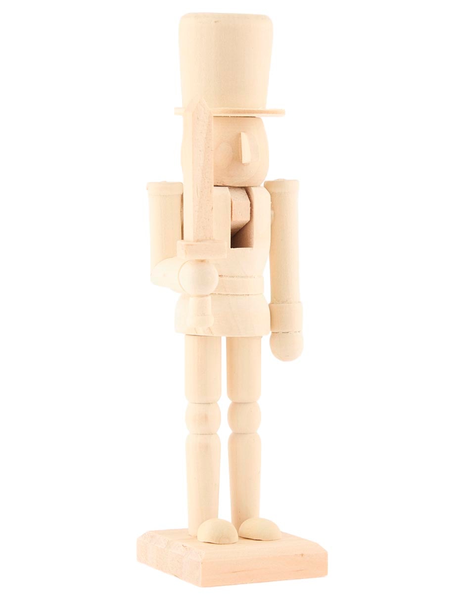 Figura decorativa Cascanueces de madera 3