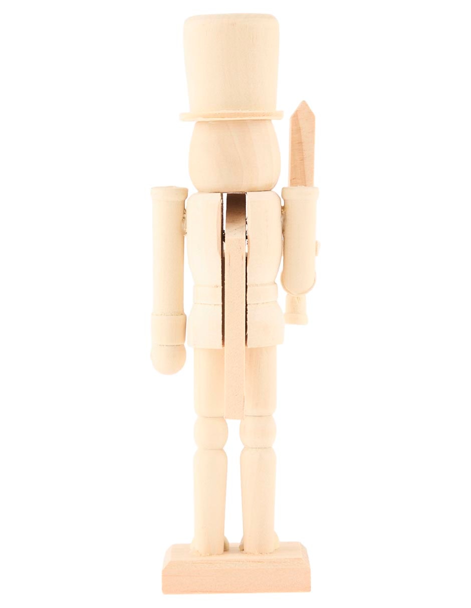 Figura decorativa Cascanueces de madera 4